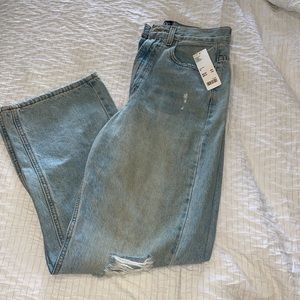 BDG wide leg/high-rise jeans